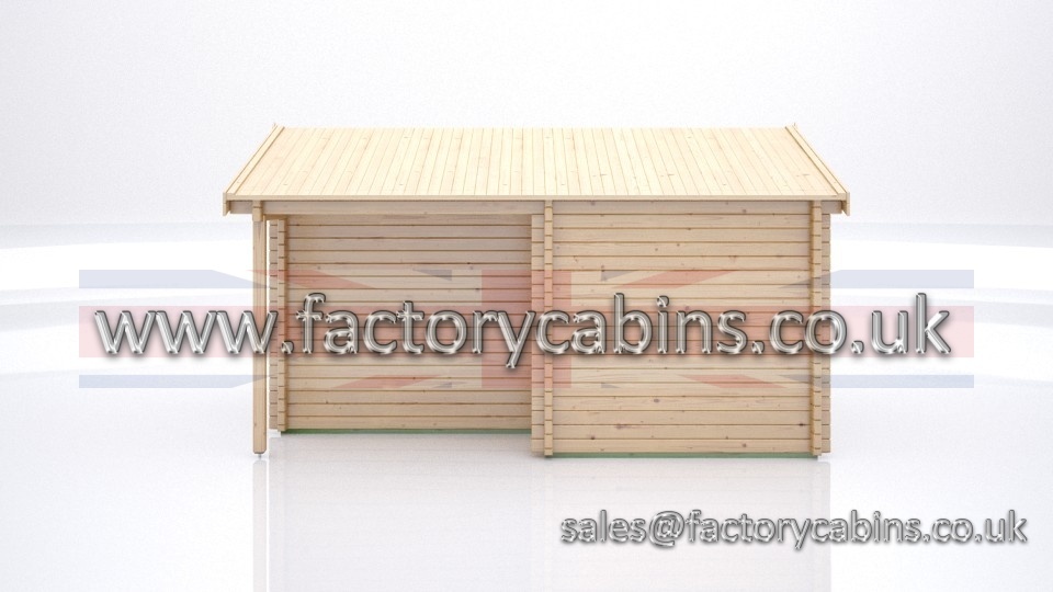 Factory Cabins Lyme Regis 5.0 m x 4.0 m - FCBR0107-2416 ...
