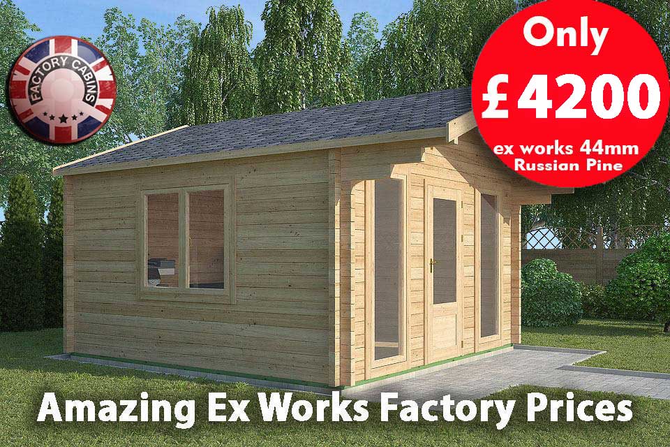 Log Cabins Royal Wootton Bassett 4m X 4m Quality Wood Free Delivery C9B
