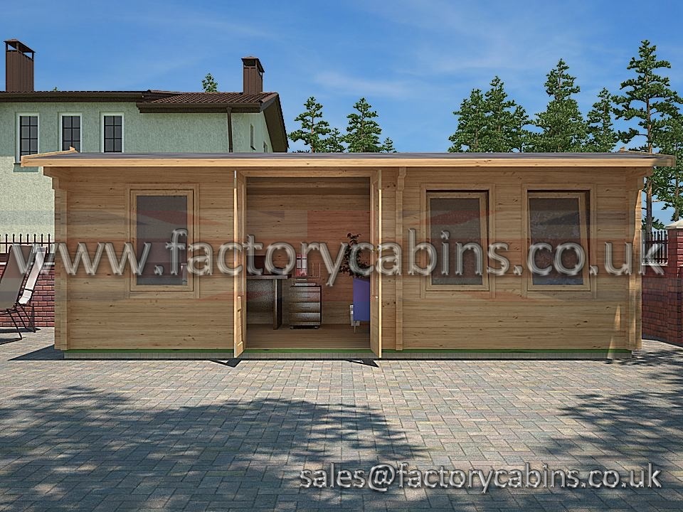 Log Cabins Oxford 6 5 X 3 5m Log Cabin Free Delivery
