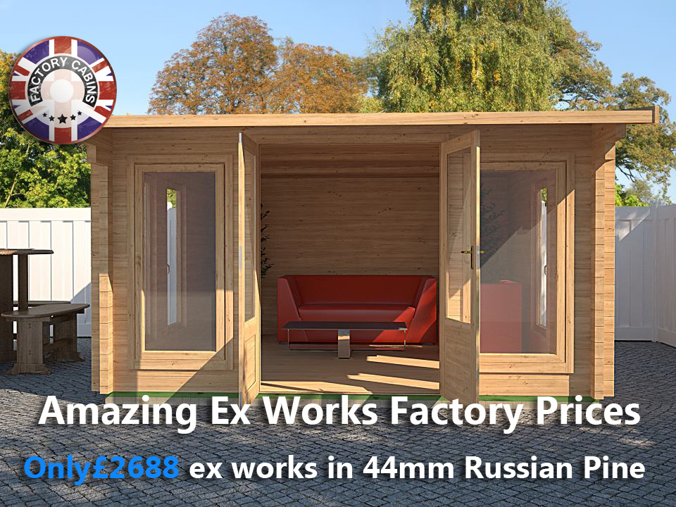 Factory Cabins Kettering 4.0 x 4.0m DF14 EX WORKS