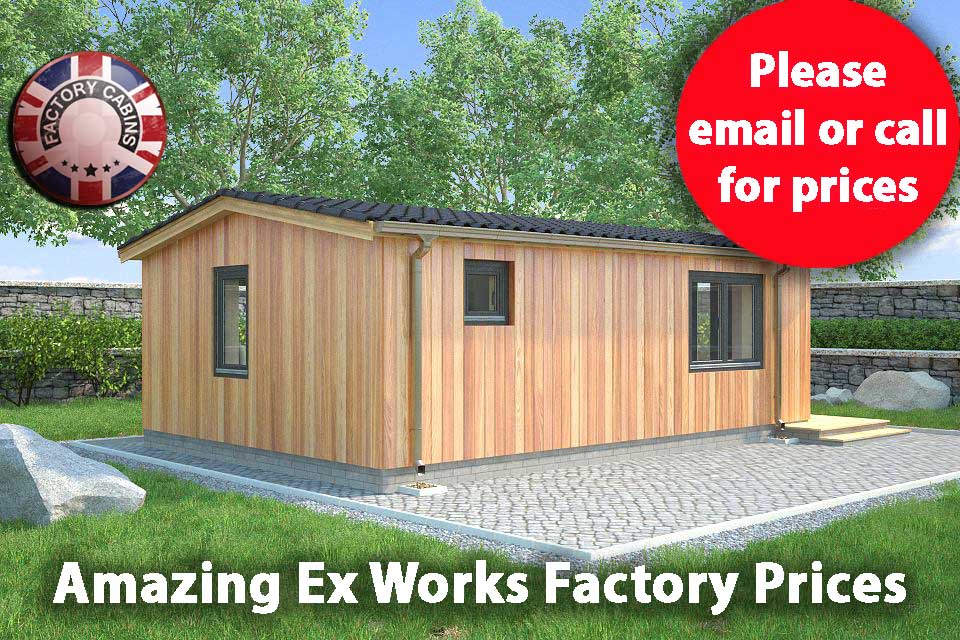 Residential Timber Frame Building Wilmslow 6.6 m x 4.5 m 2057 - Factory